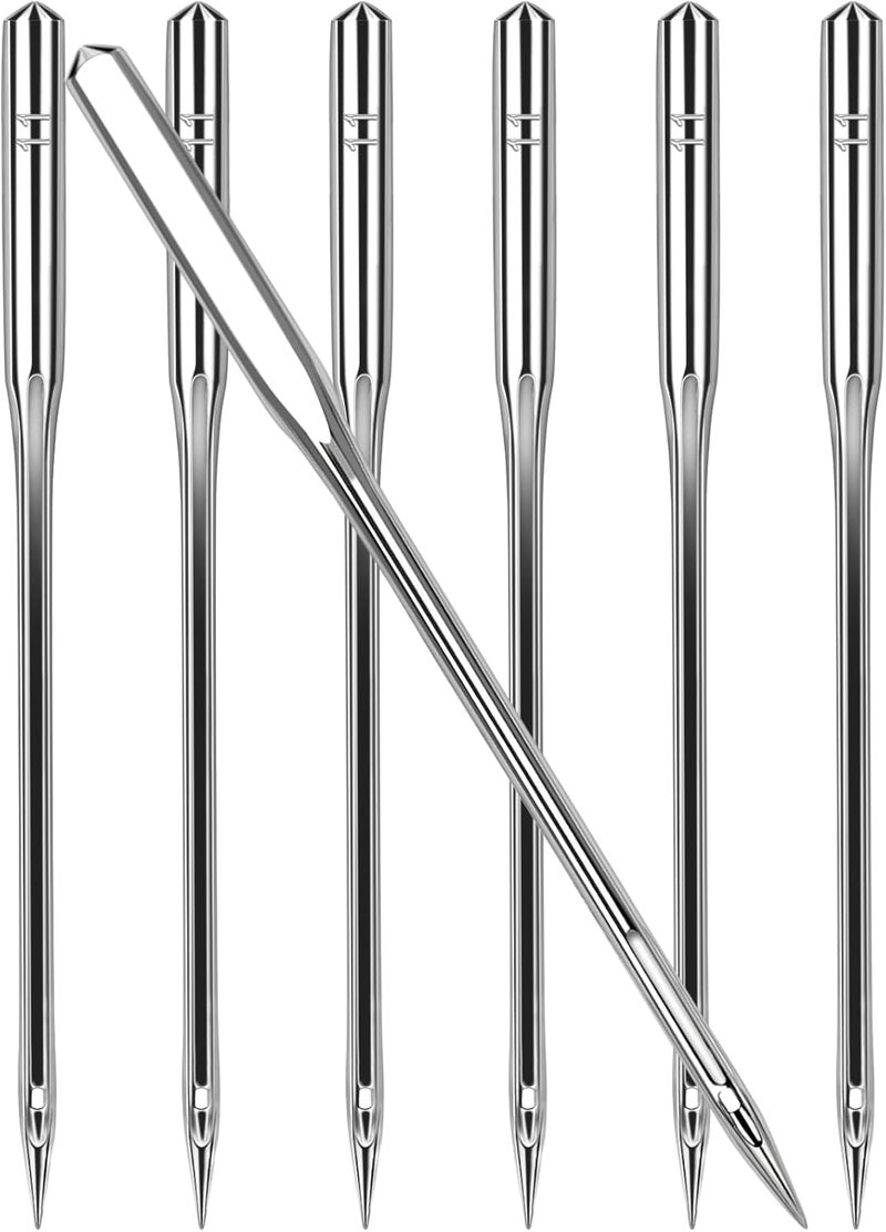 AUGHOA 60 PCS Universal Cotton&Knit Sewing Machine Needles, Size 75/11 Needles for Medium-Weight Fabrics, Suitable for Singer, Brother, Janome Home Sewing Machine - Image 1